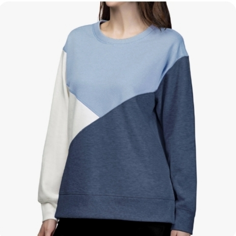 New blue crewneck